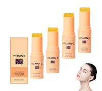 Sérum visage en stick à la vitamine C, baume multi-effets anti-rides, stick raffermissant, soin contour des yeux Instant Firmx, cible les rides et ridules, hydrate le visage au quotidien (4 PCS)