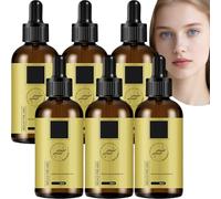 Sérum visage jeune raffermissant et anti-rides de luxe léger, essence raffermissante anti-âge au collagène peptidique, réduit les rides ridules, illumine, raffermit la peau (6 pièces)