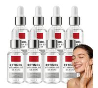 Sérum visage quotidien au rétinol, sérums hydratants pour le visage à la vitamine B3, sérums de soin non gras à absorption rapide, sérums éclaircissants pour tous types de peau. (8PCS)