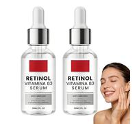 Sérum visage quotidien au rétinol, sérums hydratants pour le visage à la vitamine B3, sérums de soin non gras à absorption rapide, sérums éclaircissants pour tous types de peau. (2PCS)