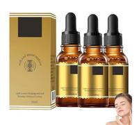 Sérum Visage Rajeunissant, Raffermissant Et Anti-rides Light Luxury, 30 Ml Sérum Raffermissant Anti-rides, Lisse Les Ridules, Hydrate En Profondeur, Pour Tous Les Types De Peau (3pcs)