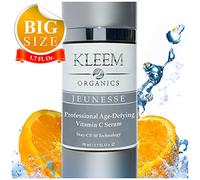 Sérum Visage Vitamine C 20% - Format XL 50ml avec Acide Hyaluronique et Vitamine E - Anti-Âge, Anti-Rides, Anti-Taches - Hydratant Éclaircissant - Peaux Sensibles & Tous Types de Peaux