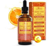 Sérum Vitamine C 100ml, Sérum Visage À L'acide Hyaluronique, Formule Anti-Rides Naturelle À La Bave D'escargot, Aloe Vera Et Vitamine C-E, Contour Des Yeux Hydratant Et Repulpant