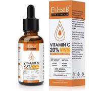 Sérum Vitamine C 20%-Une Formule Puissante Et Avancée-Acide Hyaluronique,Rétinol Et Un Mélange D'huile D'eglantier Et De Jojoba-Gel Anti-Âge,Anti-Rides Et Anti-Taches.