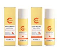 Sérum Vitamine C visage - Essence hydratante (glycérine, huile minérale) pour éclat du teint (2pcs)