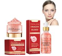 Sérums pour le Visage + Crème Hydratante, Crème De Sang De Dragon Placentaire Rétinol,Sérum De Sang De Dragon,Pour L'Hydratation et le Raffermissement de la Peau Afin de Réduire les Ridules