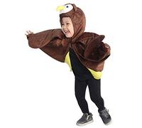 Seruna Costume de hibou An79 74-98 - Cape pour bébé bébé petit enfant - Costume de hibou Uhu - Costume de carnaval pour enfant