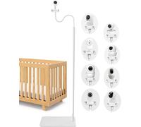 Seruno X Support sur Pied Babyphone, 175 cm Réglable pour Caméra Bébé Compatible Philips/GHB/Hellobaby/Blemil/Momcozy/litokam/jeeber/eufy/BOIFUN et autres Caméras avec Filetage 1/4", Surveillance Bébé