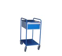 Servante 250 kg 2 plateaux 635x470 mm tôle 1 tiroir FIMM - 880008445