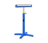 MSW Support À Rouleau Servante D'Atelier Chevalet MSW-RT-80 (Hauteur Réglable 70-116 cm, Max 80 Kg, Pied En Croix, Acier)