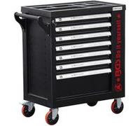 OC-PRO SERVANTE ATELIER VIDE 7 TIROIRS 1 PORTE LATERALE DIY NOIR 795.1 mm x 969.7 mm x 400 mm GARAGE