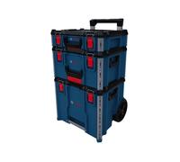 Servante - BOSCH L-Boxx Contractor - 3 roues - Boîtier résistant - Étanchéité IP65
