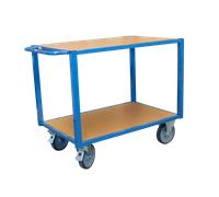 FIMM Servante d'atelier 2 plateaux – charge 500 kg – 1060x680 mm – roues Ø200 mm