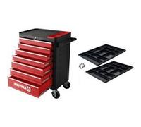 Servante d'atelier 7 tiroirs + 2 organiseurs G