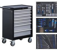 Chariot Port Outils 7 Tiroirs, Avec 263 Outils - Code bgs6062 FBGS6062 B