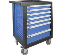 Servante d'atelier 7 tiroirs Premium GWP 07 - 250 pièces Güde G40877