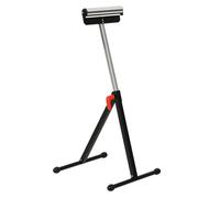 Servante d'atelier à rouleau pliable - HOMCOM - support avec rouleau hauteur réglable 68 à 110 cm - charge max. 90 kg - noir