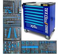BARRACUDA TOOLS Servante d'atelier Munich Tools 7 tiroirs dont 6 outillés - Blue