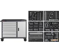 Servante d'atelier BT1100, 7 tiroirs, 300 pcs.
