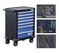 SERVANTE D'ATELIER COMPLETE BGS - 263 OUTILS - 7 TIROIRS