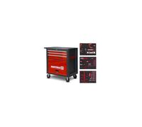 Servante d'atelier complète - MOVITOOLS - RC3T1P-101B - Rangement intégré - Mobile