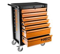 Servante d'atelier équipée 129 pc + 10 inserts NEO TOOLS 84-222+G