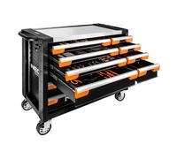 Servante d'atelier PRO équipée 12 tiroirs 229 outils NEOTOOLS 84-225+G