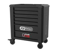 Servante d'atelier - Vide - 7 tiroirs - KS Tools - 823.0007F - Noir - Servante d'atelier one by one - Charge max/tiroir de 40 kg