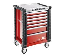 Servante d'atelier vide FACOM JET.7M3APF - 7 tiroirs - rouge