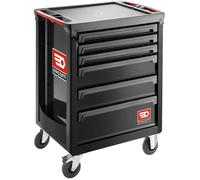 Servante d'atelier vide ROLL FACOM - ROLL.6M3APB - 6 tiroirs - 3 modules par tiroir - Noir