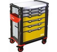 Servante grand volume 6 tiroirs SAM OUTILLAGE plateau inox - 416