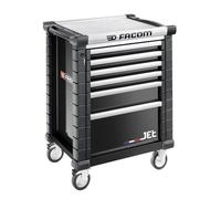 Servante JETM4 6 tiroirs noire FACOM JET.6NM4APF