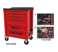 Servante Ks Tools Racing 6 Tiroirs 184 Outils