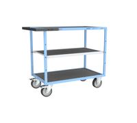 Servante mécano-soudée 3 plateaux 850x500 mm 400 kg - FIMM - 880701442