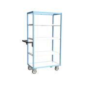 Servante multi-niveaux 3 étagères avec plateau bois 850x500 mm 250 kg - FIMM - 880725114