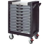 Servante PEARL line noire et grise, 9 tiroirs KS Tools 816.0009 G