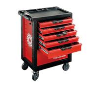 Servante PROLINER 6 tiroirs garnie 156 pièces MOB