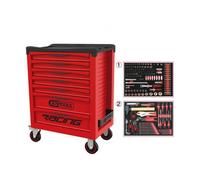 Servante RACING 7 tiroirs équipée de 184 outils - KS TOOLS - 855.7184