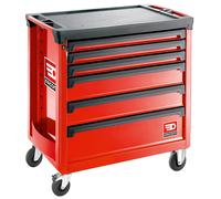 Servante ROLL 6 tiroirs - 4 modules par tiroir rouge - FACOM - ROLL.6M4A