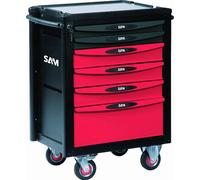 Servante Servi 640 + 200 outils maintenance indus. SAM OUTILLAGE modules mousse - CPP-200M