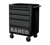 Servante storage HUB E72 26 avec 5 tiroirs noir charge 600 kg 952 x 510 x 782 mm 1472K5BLACK Bahco
