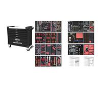 Servante XL 7 tiroirs équipée de 562 outils - KS TOOLS - 825.7562