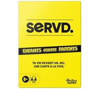 SERVD édition Enfants Contre Parents - Jeu de Cartes Familial hilarant pour Enfants, Ados et Adultes - défis Amusants - 2 à 6 Joueurs - dès 8 Ans - Version française