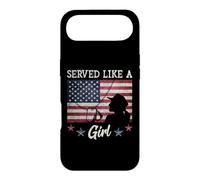 Served Like A Girl Female Veterans Day Gift Coque pour iPhone Air