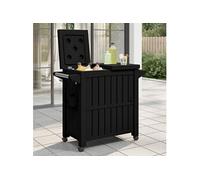 Serveerwagen 3-in-1 polypropeen zwart364169