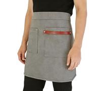 Server Apron - Short Work Apron | Bartender Serving Accessories | Waiters Waitresses Waist Aprons With Pockets | For Kitchen Pub Coffee Shop Restaurant Apartment Farmhouse Waiters Waitresses