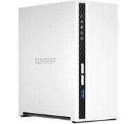 QNAP TS-233 serveur de stockage NAS Tower ARM Cortex-A55 2 Go 0 To QNAP QTS Blanc