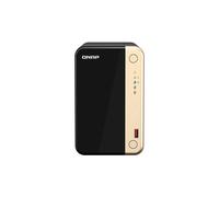 QNAP TS-264 NAS Tower Intel® Celeron® N5095 8 Go 0 To QNAP QTS Noir, Or