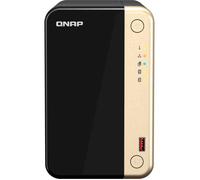 QNAP TS-264 NAS Tower Intel® Celeron® N5095 8 Go 0 To QNAP QTS Noir, Or