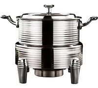 Serveur De Buffet Électrique Serveurs De Buffet De Restauration Et Chauffages - Ensemble De Buffet De Hot Pot En Acier Inoxydable, Ensemble De Buffet De Plaque Chauffante, Réchauffeur De Nourritu